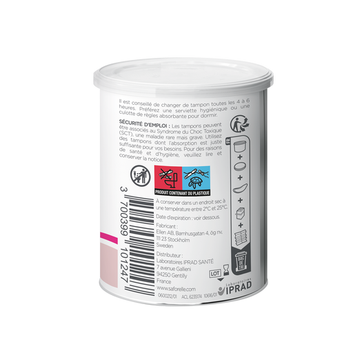 Florgynal Tampon Lactobacilles, Sans applicateur - 12 tampons Normal, medium